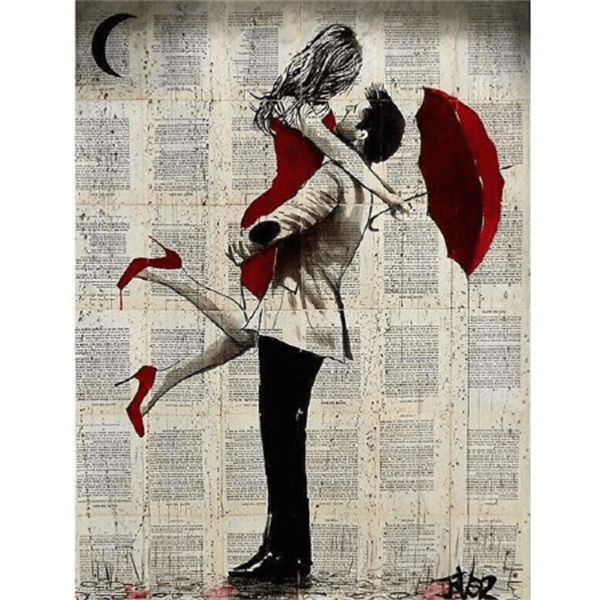 Sayılarla Boyama Seti Romantik Şemsiye Anısı 1