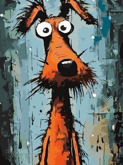Sayılarla Boyama Seti Şaşkın Köpek