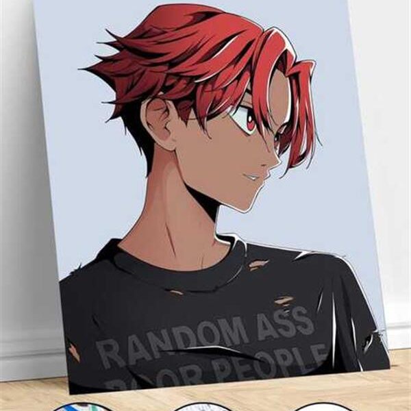 Sayılarla Boyama Seti Serseri Anime