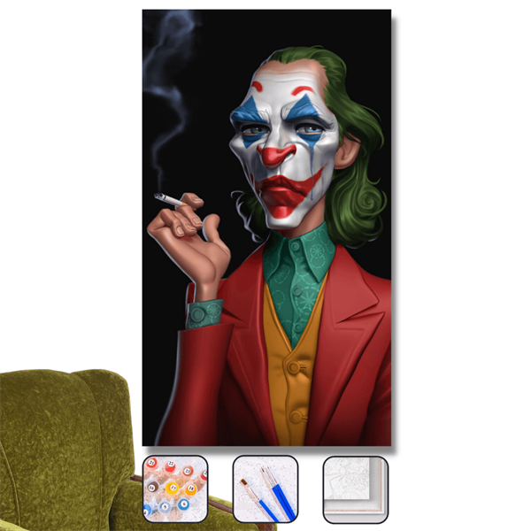 Sayılarla Boyama Seti Sevimli Joker