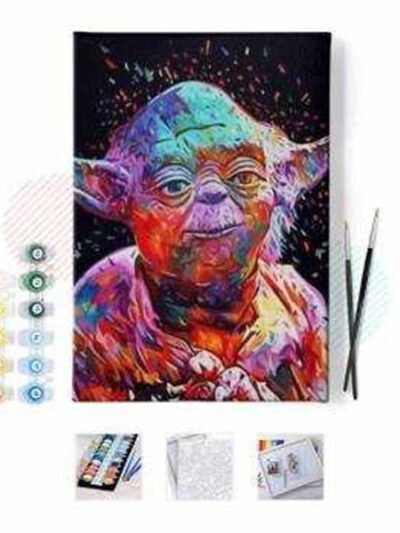 Sayılarla Boyama Seti Starwars Yoda