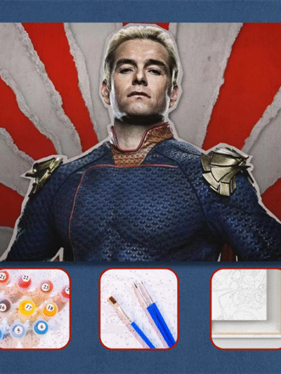 Sayılarla Boyama Seti The Homelander