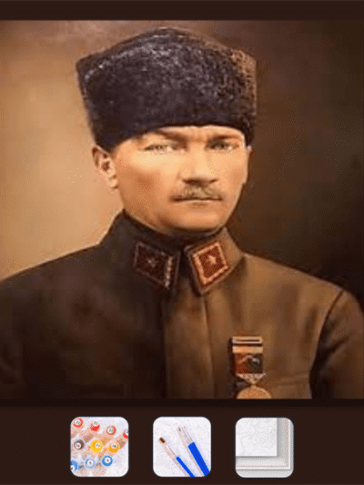 Sayılarla Boyama Seti Ulu Önder Atatürk