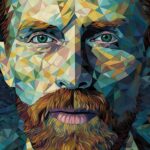 Sayılarla Boyama Seti Van Gogh Portre 3