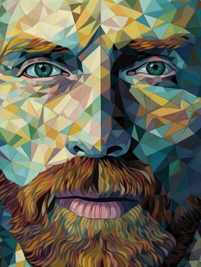 Sayılarla Boyama Seti Van Gogh Portre 3