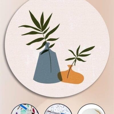 sayilarla boyama seti yuvarlak kasnakl 04c1 4