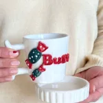 ŞEKER  FİGÜRLÜ İSİMLİ KUPA FİNCAN MUG