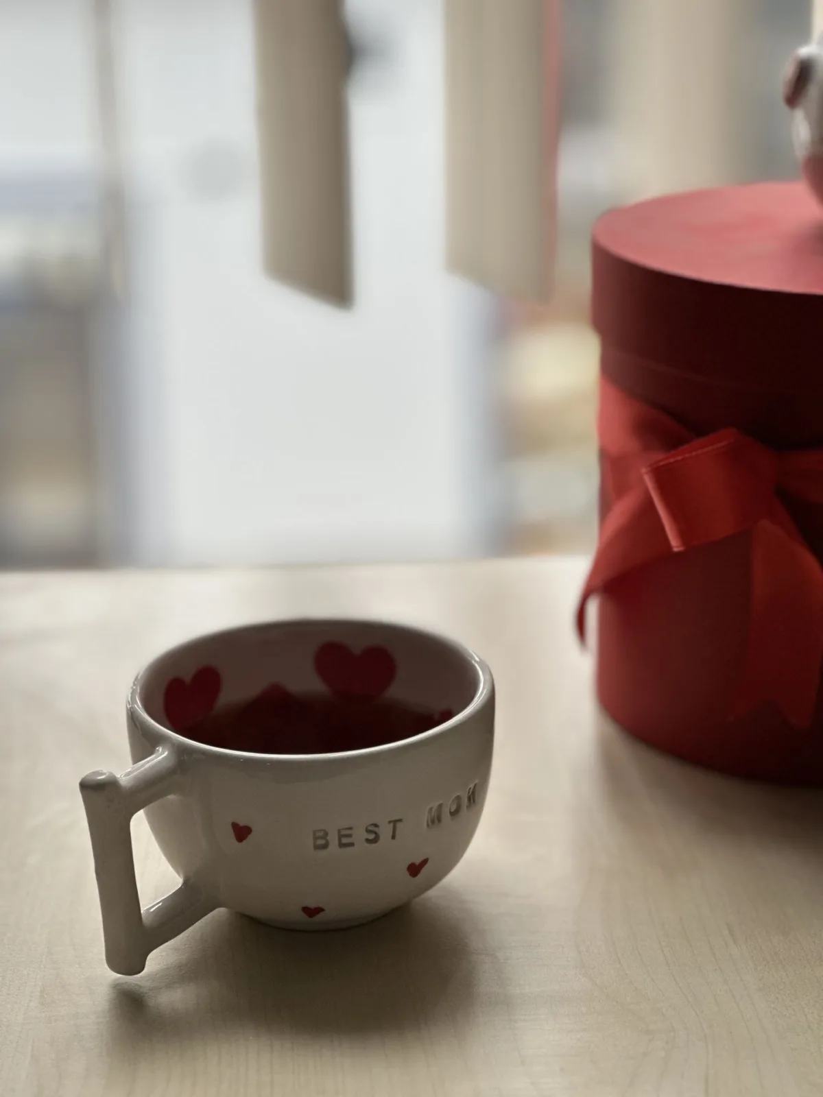 Meggdecor Özel Kalpli Best Mom  Kupa - Görsel 3