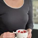 Meggdecor Özel  Kalpli Love you  Kupa