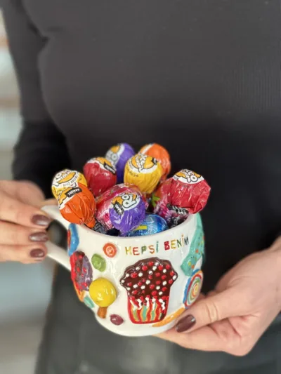 El Yapımı Candy Kupa