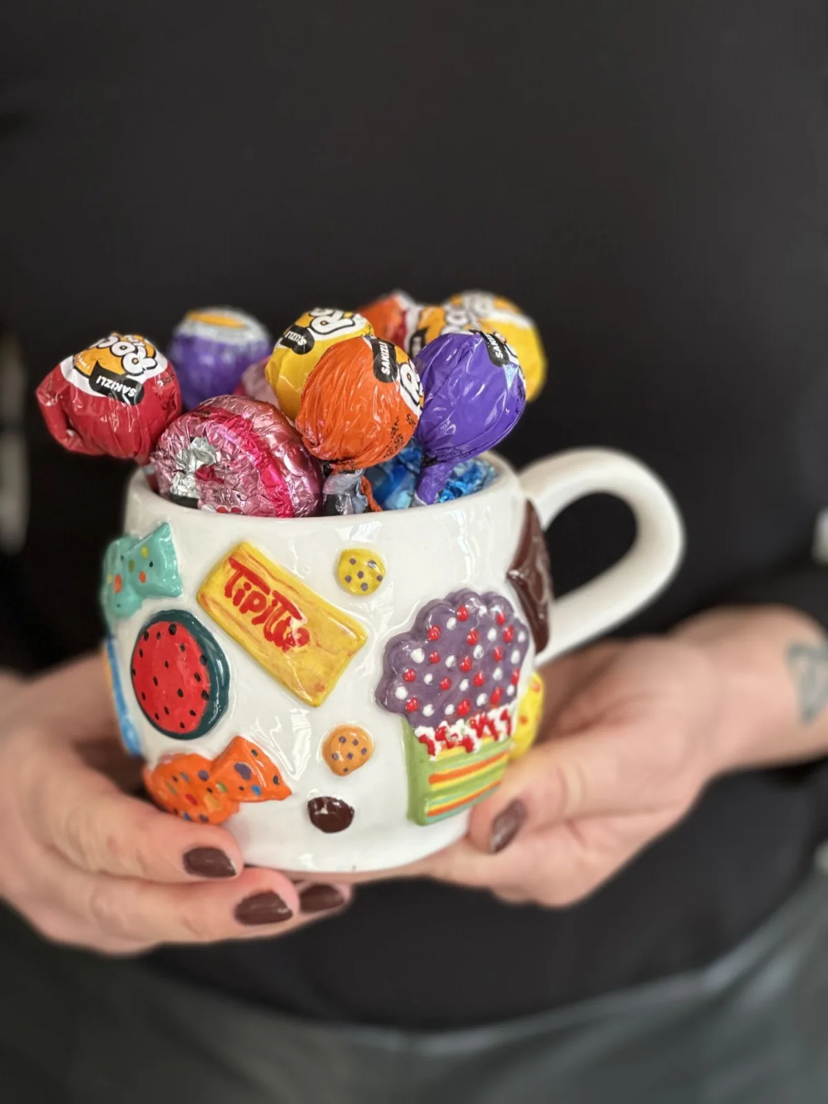 El Yapımı Candy Kupa - Görsel 6