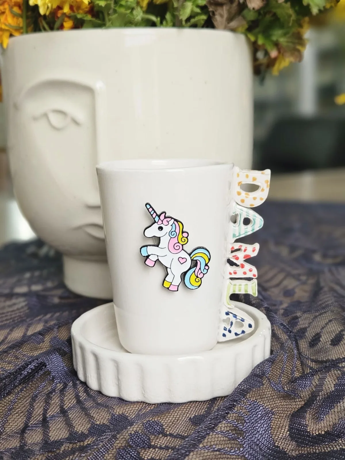 El Yapımı Little Pony1  Figürlü Fincan - Görsel 1