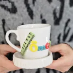 Cetvel Öğretmen Figürlü  İsimli Kupa Mug