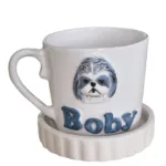 Patilerle Sıcacık Anlar - Shih Tzu Şitsu  Figürlü Kupa