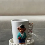 İsimli Mr Teddy  Figürlü  İsimli Fincan