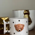 Dev Boy Kahve Teddy Kafa 420ml Kupa