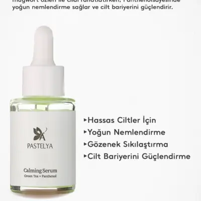 Pastelya Green Tea + Panthenol Calming Serum